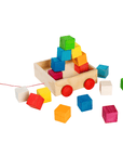 Colourful Wooden Building Blocks Set for Children