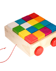 Colourful Wooden Building Blocks Set for Children