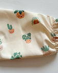 Long Sleeved Baby Bib - Pot Plants