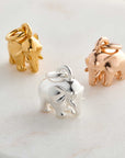 Elephant Silver Charm