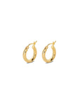 Gold Ella Hoop Earrings