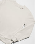 Premium Embroidered Collar Sweatshirt - Unisex, Organic Cotton & Recycled Polyester by Beebila at www.brixbailey.com