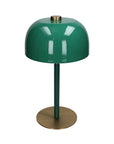 Emerald Glow Mid-Century Desk Lamp