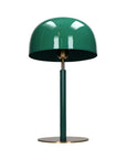 Emerald Glow Mid-Century Desk Lamp