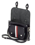 Leather Midi Satchel - British Edit