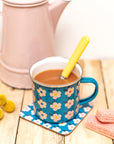 Beautiful Set of Colourful Enamel Mugs - Enamelhappy
