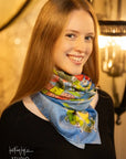 English Summer Silk Scarf