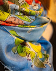 English Summer Silk Scarf