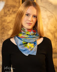 English Summer Silk Scarf