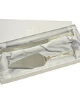 Personalised Wedding Cake Knife & Server Set – Engraved Stainless Steel