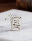 Hardback Book Personalised Silver Charm