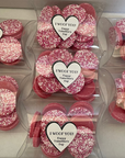 Dog Biscuit Treats - Valentine's Pillow Boxes