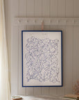 No.099 - Ethereal Leaves - Vintage Archive Poster Prints