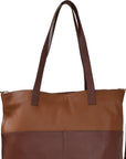 Chocolate Ethical Brix and Bailey Leather Tote