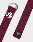 Yoga Studio GOTS Organic Cotton D-Ring 2.5m Yoga Belt Strap