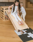 4-piece Felt Puzzle Playmat - Add-on for Climbing Toys