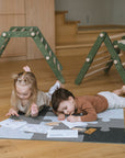 9-piece Felt Puzzle Playmat - Add-on for Climbing Toys