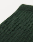 Evergreen Ribbed Crew