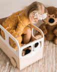Kids Toy Storage Box on Wheels - Bus