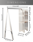 Kids Wooden Clothing Rack