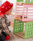 Kids Wooden Toy Storage Cube