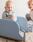Kids Toy Storage Box on Wheels - Whale