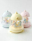 Blue Carousel Music Night Lamp