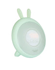 Rabbit Lamp with Alarm Clock - Green