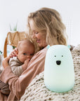 Big Bear Silicone Night Light with Remote Blue