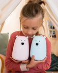 Big Teddy Bear Night Lamp – Safe, Soft LED Light with Remote by Rabbit & Friends at brixbailey.com