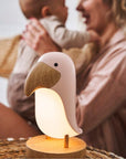 Lamp with Speaker - Pink Bird