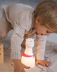 Giraffe Silicone Lamp - White