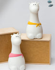 Giraffe Silicone Lamp - White