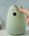 Big Bear Silicone Lamp - Sage