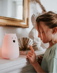Big Bear Silicone Night Light Pink