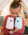 Big Bear Silicone Lamp - Blue