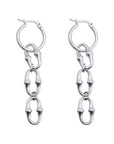 Revenant Chain Hoop Earrings
