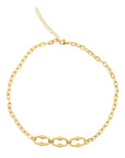 Gold Revenant Choker Necklace