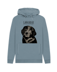 The Snack Sensei Hoodie: Featuring the Black Labrador