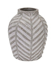 Handcrafted Stone Look Vase