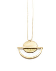 Paths Between Two Sided Necklace