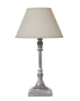 Stem Table Lamp with Soft Linen Shade