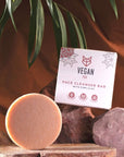 Natural Face Cleanser Bar with Pink Clay 50g