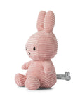 Luxury Miffy Sitting Corduroy Plush Toy, Premium Soft Velvety Bunny, Handcrafted Classic Collectible, Officially Licensed, 23cm Tall by Faemli at brixbailey.com