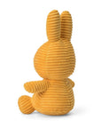 Premium Miffy Sitting Corduroy Plush Toy, Soft Velvety Bunny, Handcrafted 100% Polyester, Classic Dutch Design, Officially Licensed, 23cm Tall, CE Certified by Faemli at brixbailey.com