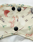 Long Sleeved Baby Bib - Farm Yard Print