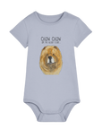 Adorable Red Chow Chow Baby Bodysuit – Perfect for Little Paw-sitives!