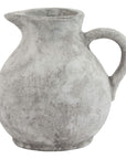 Rustic Ceramic Jug with Mediterranean Style