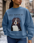 Cuddle Up in Berner Bliss – The Coziest Oversized Sweatshirt!