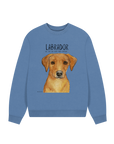 Will Sit for Snacks: The Fox Red Labrador Oversized Sweatshirt